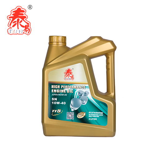 泰易TY5 SN 10W-40合成汽油发动机油4L