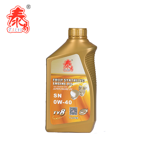 泰易TY8 SN 0W-40合成汽油发动机油1L