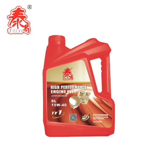泰易TY1 SL 15W-40合成汽油发动机油4L